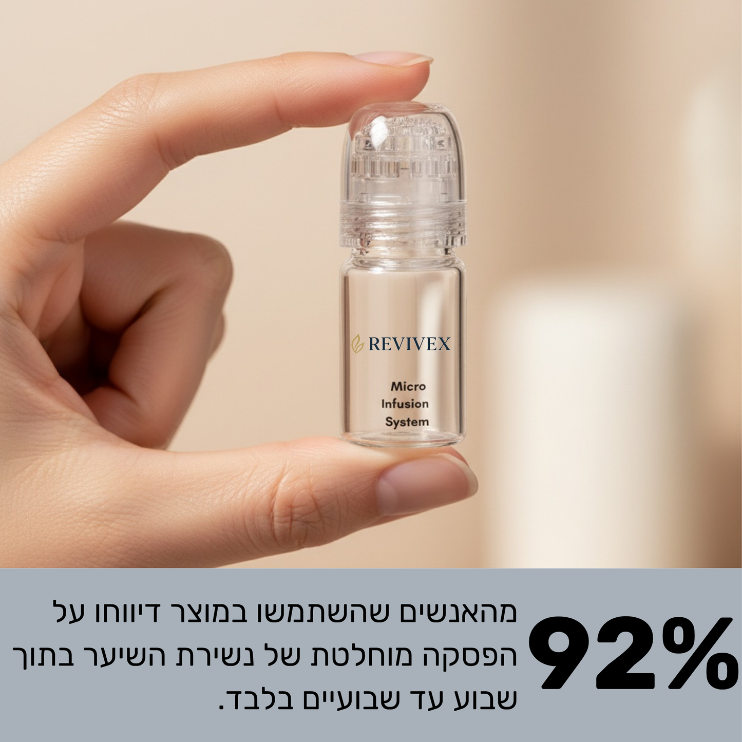 Revivex™ - ערכה לטיפול ושיקום נשירת שיער