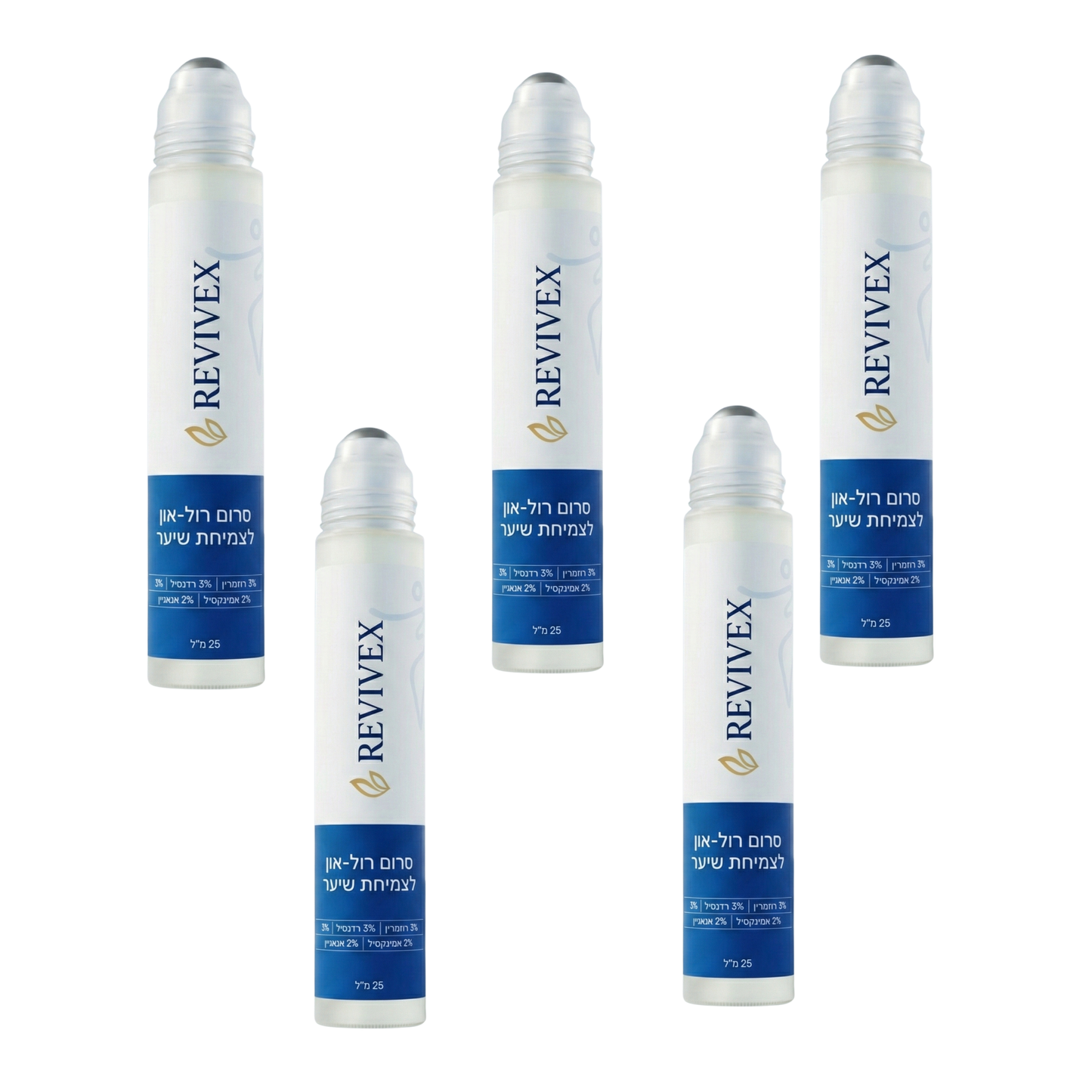 Revivex - רולר סרום לצמיחת שיער