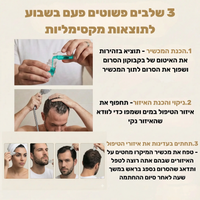 Revivex 2.0 - ערכה לטיפול ושיקום נשירת שיער והתקרחות