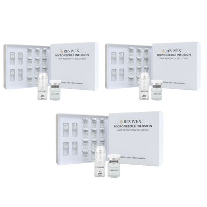 Revivex - ערכה לטיפול ושיקום נשירת שיער והתקרחות